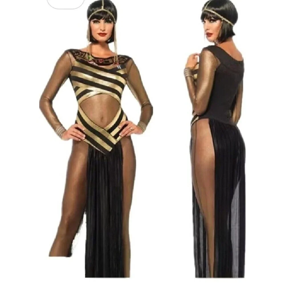 Vintage‎ Sexy Leg Avenue Women’s Cleopatra Costume Size Med Fits Size Small EUC
